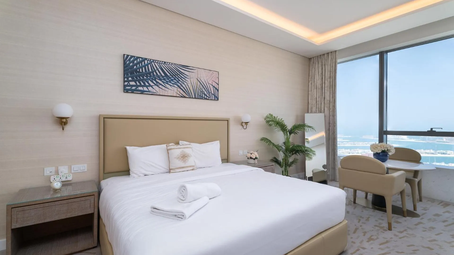 Nasma Luxury Stays - Sea-View Studio In Palm Tower With Full Amenities Dubai United Arab Emirates
